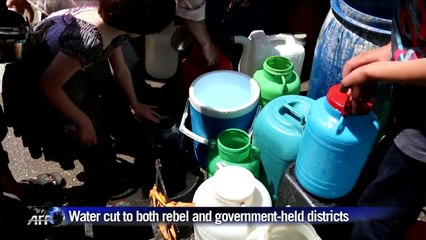 Jihadists cut water supply in Syria's Aleppo: NGO