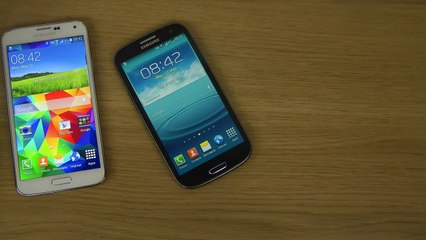 Samsung Galaxy S5 4.4 KitKat vs. Samsung Galaxy Note 2 4.4 KitKat   Review