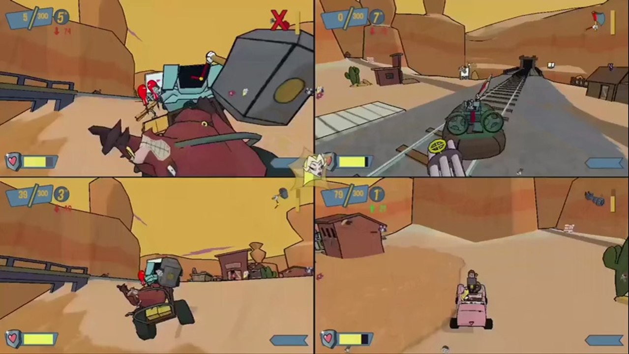 Cel Damage HD - Le multijoueur à la sauce Cel Damage