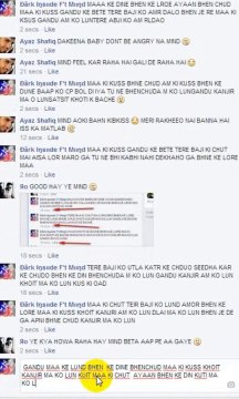 RO AUR FARAZ AUR AYAZ KHAN URF SHANI BACHA MUJE CP BOL RAHE HAI AUR PAD BOL RAHE HAI