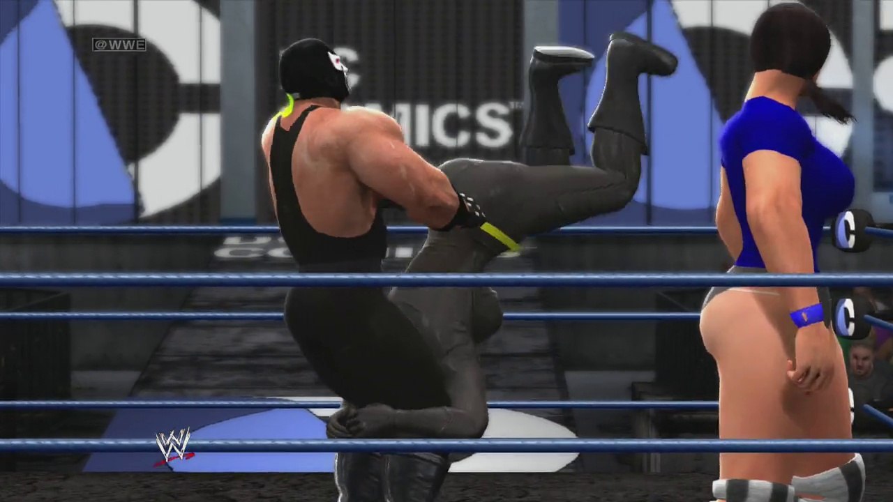WIWA Wrestling Match #12 Bane vs Batgirl