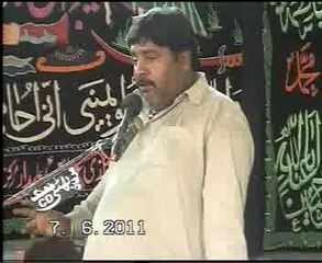 Zakir Liaqat Hussain samandowana  majlis 11 chak Sargodha