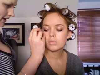 Scarlett Johansson red carpet inspired make-up tutorial.