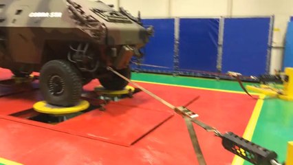 Otokar Cobra STA  Süspansiyon ve Govde Dayanım Testi