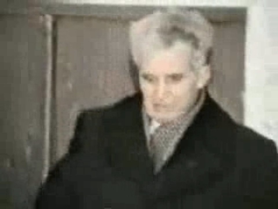 Dictator trial Ceausescu