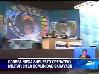 Proponen mediación de la iglesia entre Gobierno y comunidad Sarayacu