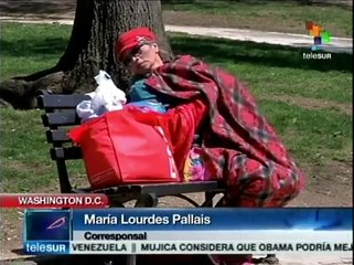 Escasa oferta laboral y aumento de indigencia, realidad en Washington