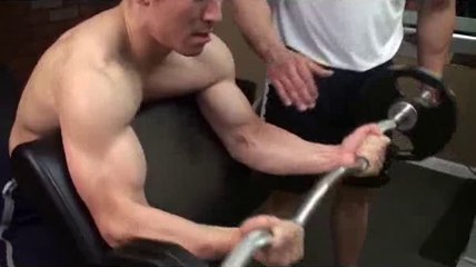 gym Preacher Curls