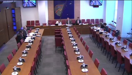 M. Antoine Durrleman, Pdt de la sixième chambre de la Cour des comptes, et M. Christophe Colin de Verdière, conseiller référendaire - Mardi 29 Avril 2014