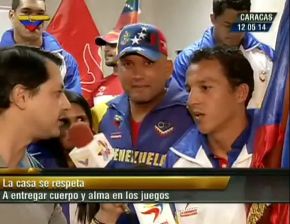 (VÍDEO) Daniel Flores es el abanderado de nuestros Guerreros en Vargas 2014