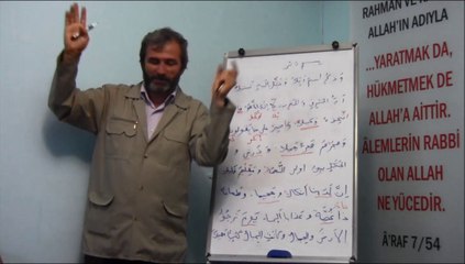 Mehmet Arslan ile Kuran Arapçası Dersleri 2.Bölüm (07 Mayıs 2014)