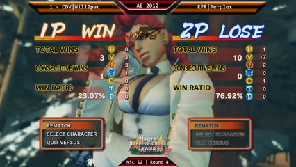 Willtupac(Vi) vs Perplex(Ru) - AE 2012| NSL S02|R4