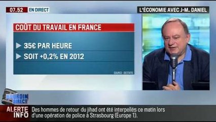 Le rendez-vous éco : Jean-Marc Daniel - 13/05