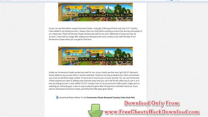 Farmerama Hack - No Survey Download (2014 Updated)