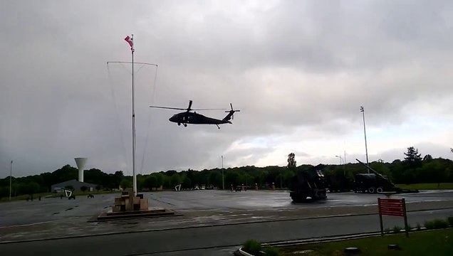 Belfort : les hélicos US dans le ciel comtois