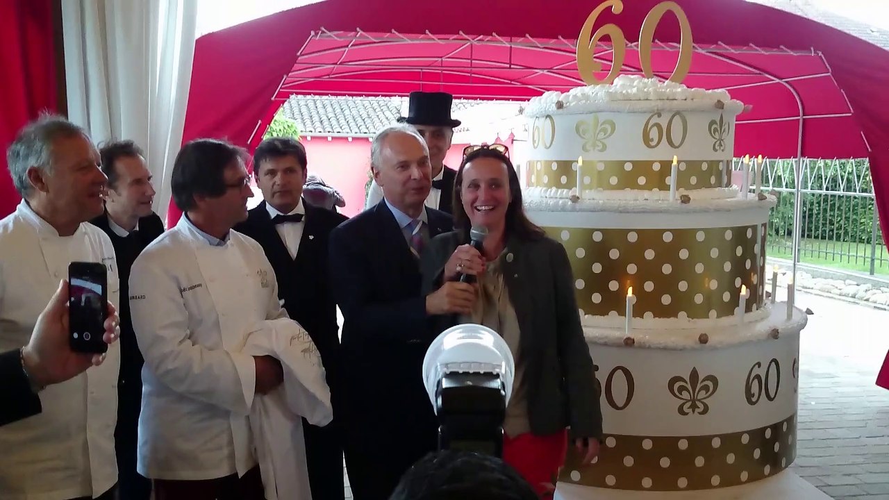 En chansons, l'anniversare des relais et châteaux à vonnas