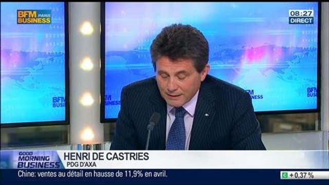 Un taux croissance anémique, un chômage qui ne recule pas, une dette qui ne cesse de monter, ce sont les signes d'un modèle qui ne fonctionne plus , Henri de Castries, dans GMB - 13/05