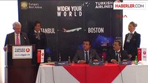 1türk Hava Yolları, Boston'a İlk Uçuşunu Gerçekleştirdi