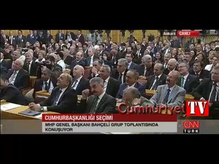 Bahçeli'den Erdoğan'a geometri cevabı: Yamuk