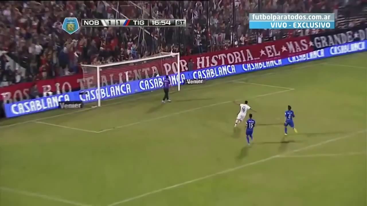 Ever Banega en action !