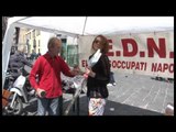 Napoli - I disoccupati donano rose alle mamme alla Sanità -live- (12.05.14)
