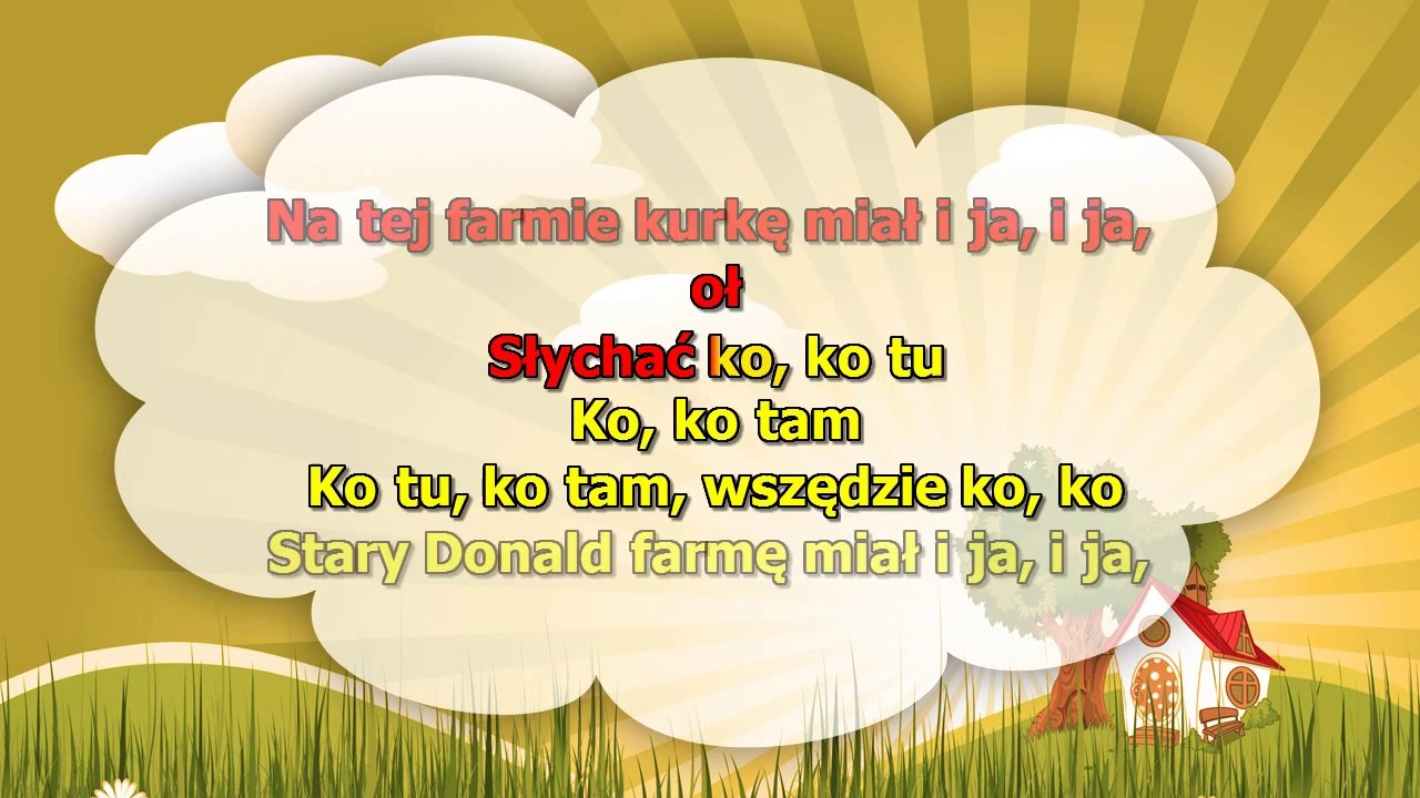 Stary Donald farmę miał - Piosenki dla Dzieci