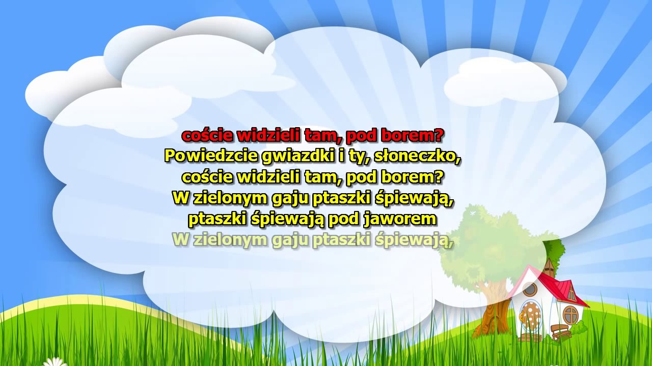 W Zielonym Gaju Tekst Mazowsze