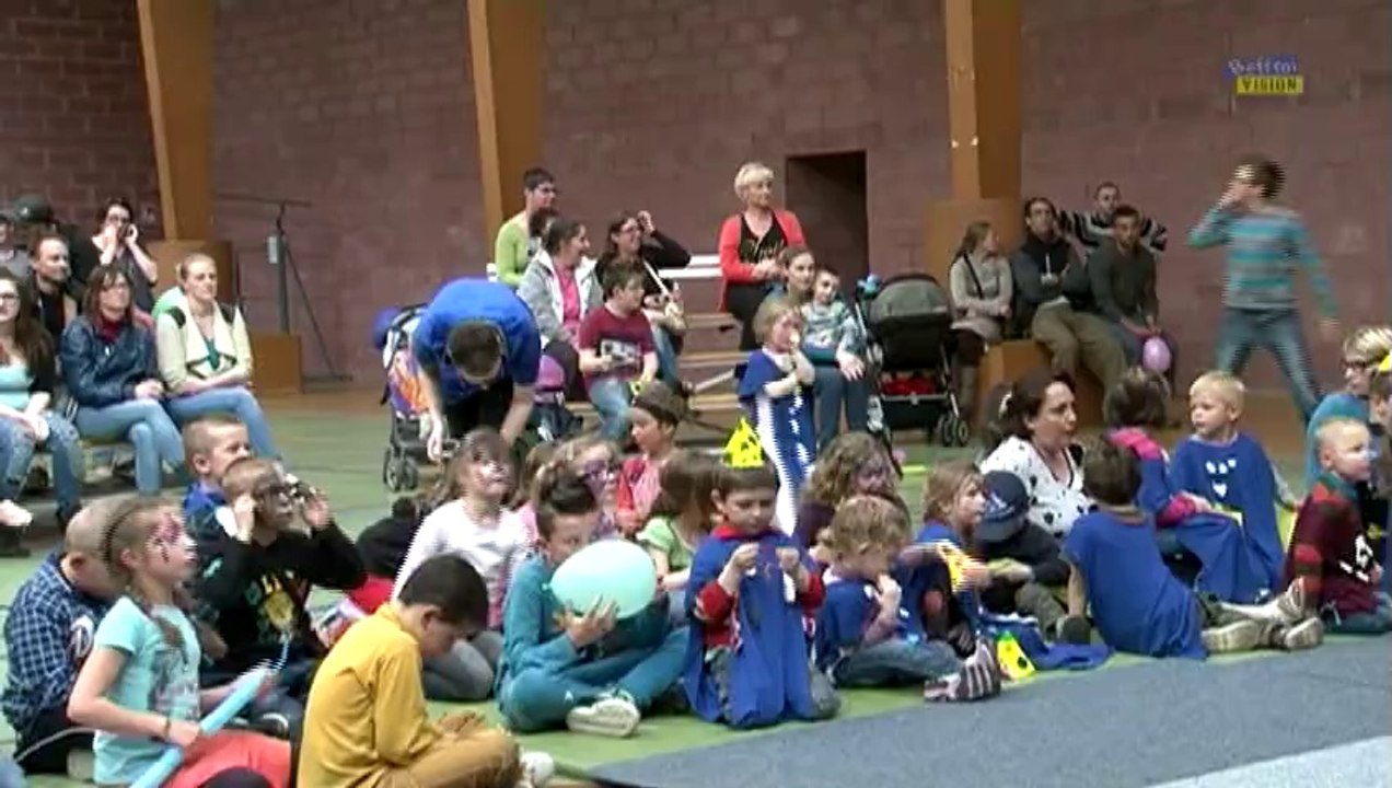 spectacle de fin de centre avec VP loisirs