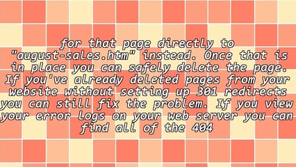 How broken links can hurt your website