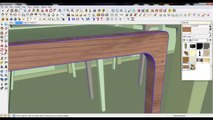 Skethcup Lesson 31 - Dining room zone texturing and creating materials