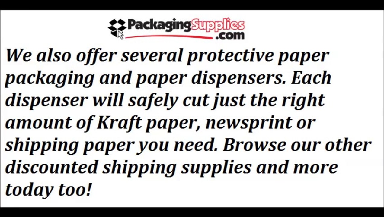 Protective Paper Packaging - Packaging Supplies