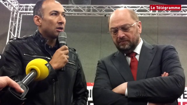 Lampaul-Guimiliau (29) Olivier Le Bras à Martin Schulz : Il faut remettre l'humain sur le devant