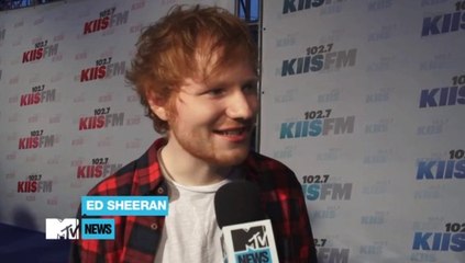 Ed Sheeran -  Talks about his forthcoming Sing video to MTV May 2014