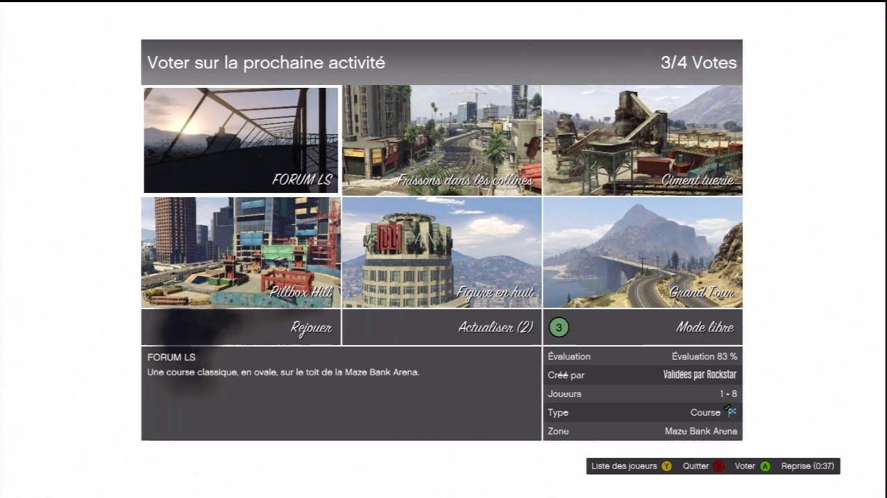 (thegamer) gta v multijoueur online boss du drift et mode vertige