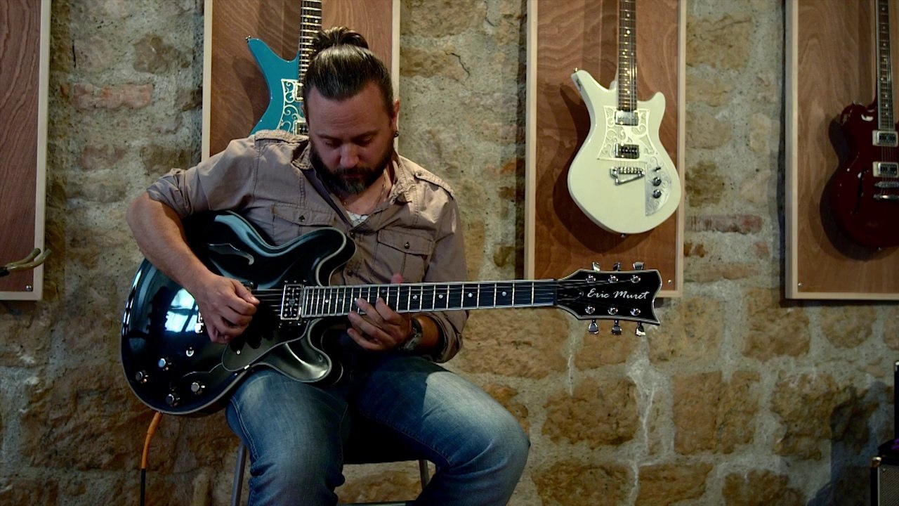 Essai du modèle demi caisse "My Bettie" du luthier Eric Muret Guitares