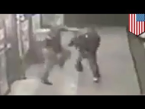CCTV fight video: shoplifter gets his butt kicked by store owner in Tucson, Arizona
