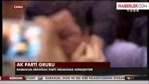 Ak Parti Grubu'nda Erdoğan'a Protesto