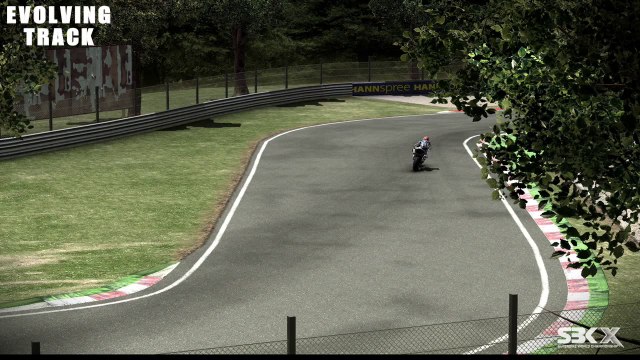 SBK X Superbike World Championship Evolving Track Trailer