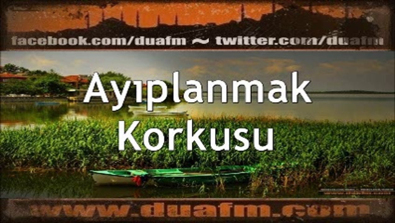 Ayıplanmak Korkusu