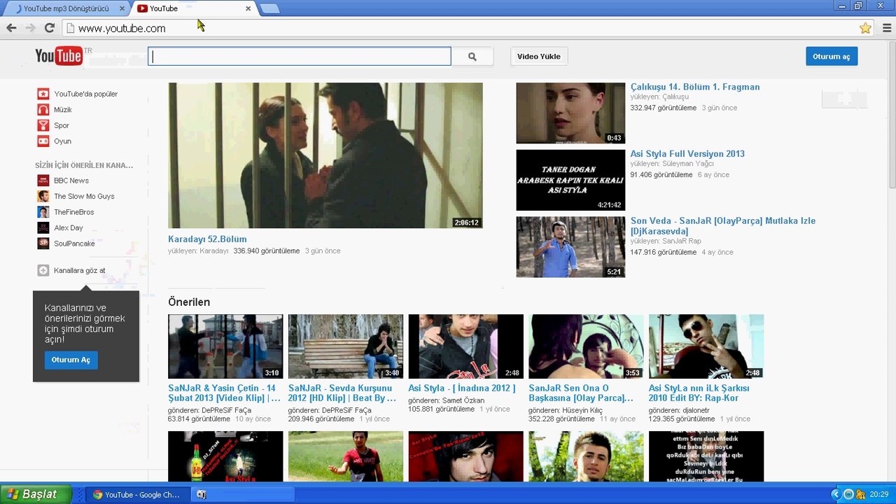 youtubeden şarkı indirme 2014