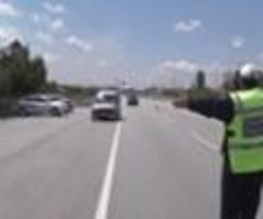Trafik denetiminde sürücülere çorba ikramı