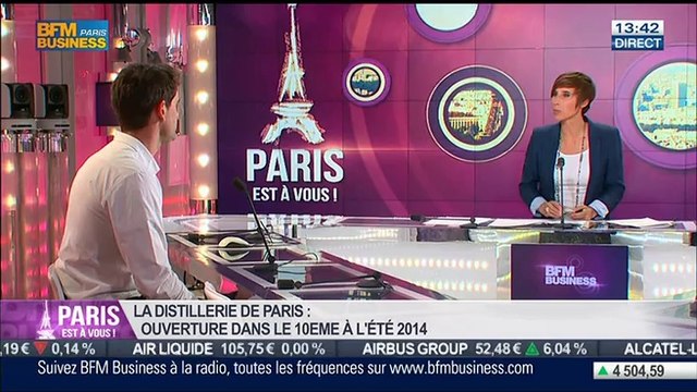 Made in Paris: Nicolas Julhès, Distillerie De Paris Sas, dans Paris est à vous – 13/05