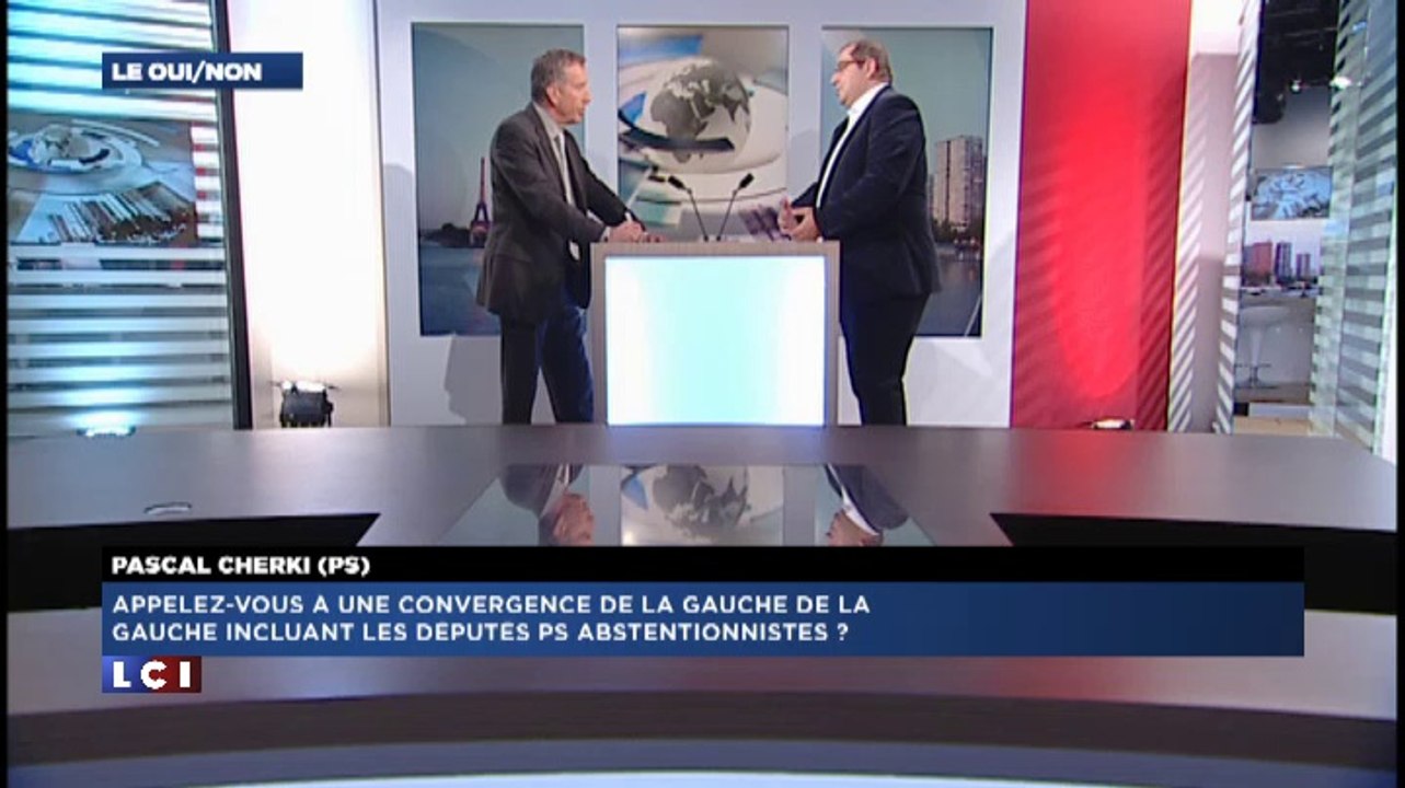 Pascal Cherki invité de Michel Field dans l'émission "Oui-Non" sur LCI le 7 mai 2014