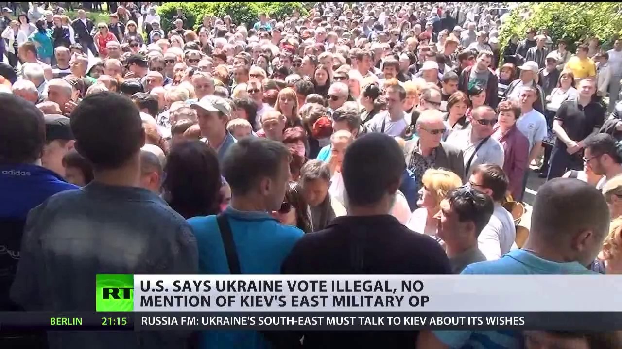 US says Eastern Ukraine vote illegal