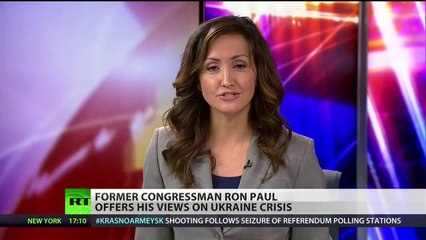 Ron Paul: World can see America's hypocrisy on Ukraine crisis