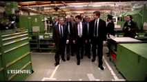 L'essentiel de la visite de Manuel Valls de l'usine Staubli