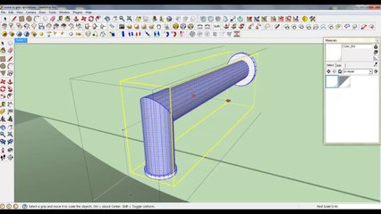 Sketchup Lesson 25 - Sink, tap and cabinet