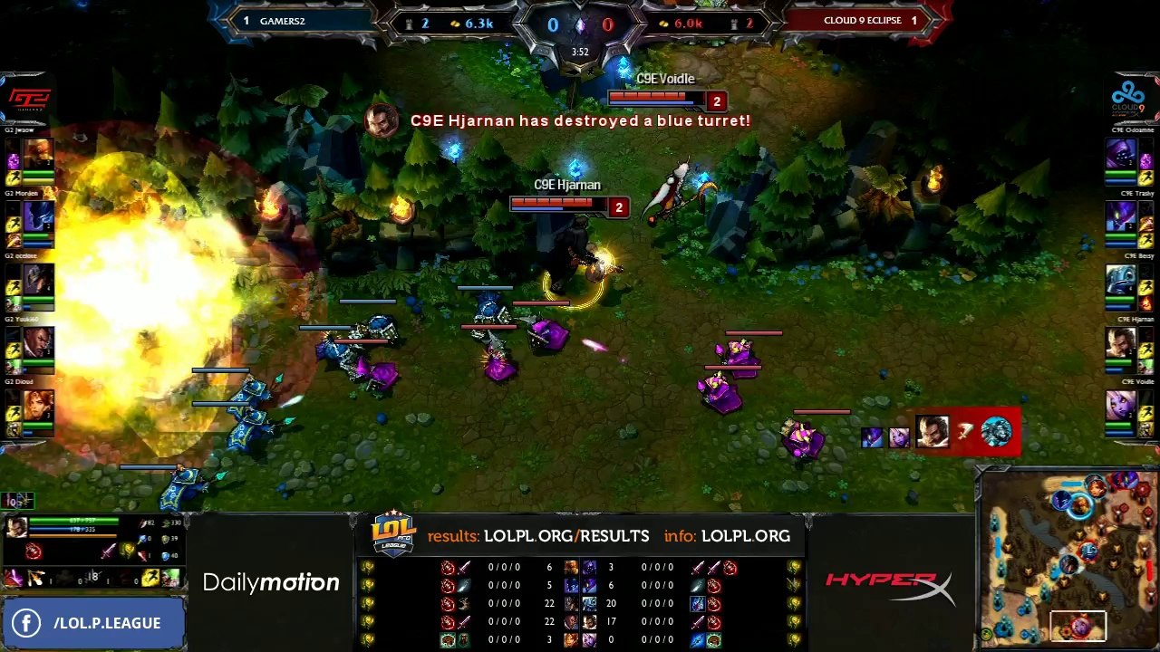 G2 vs C9 Semifinals - game 3 (ENG)