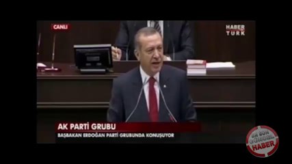 Başbakan Erdoğan'a grup toplantısında protesto