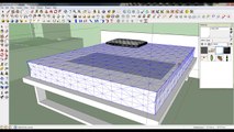 Sketchup Lesson 21 - Bed and accesories